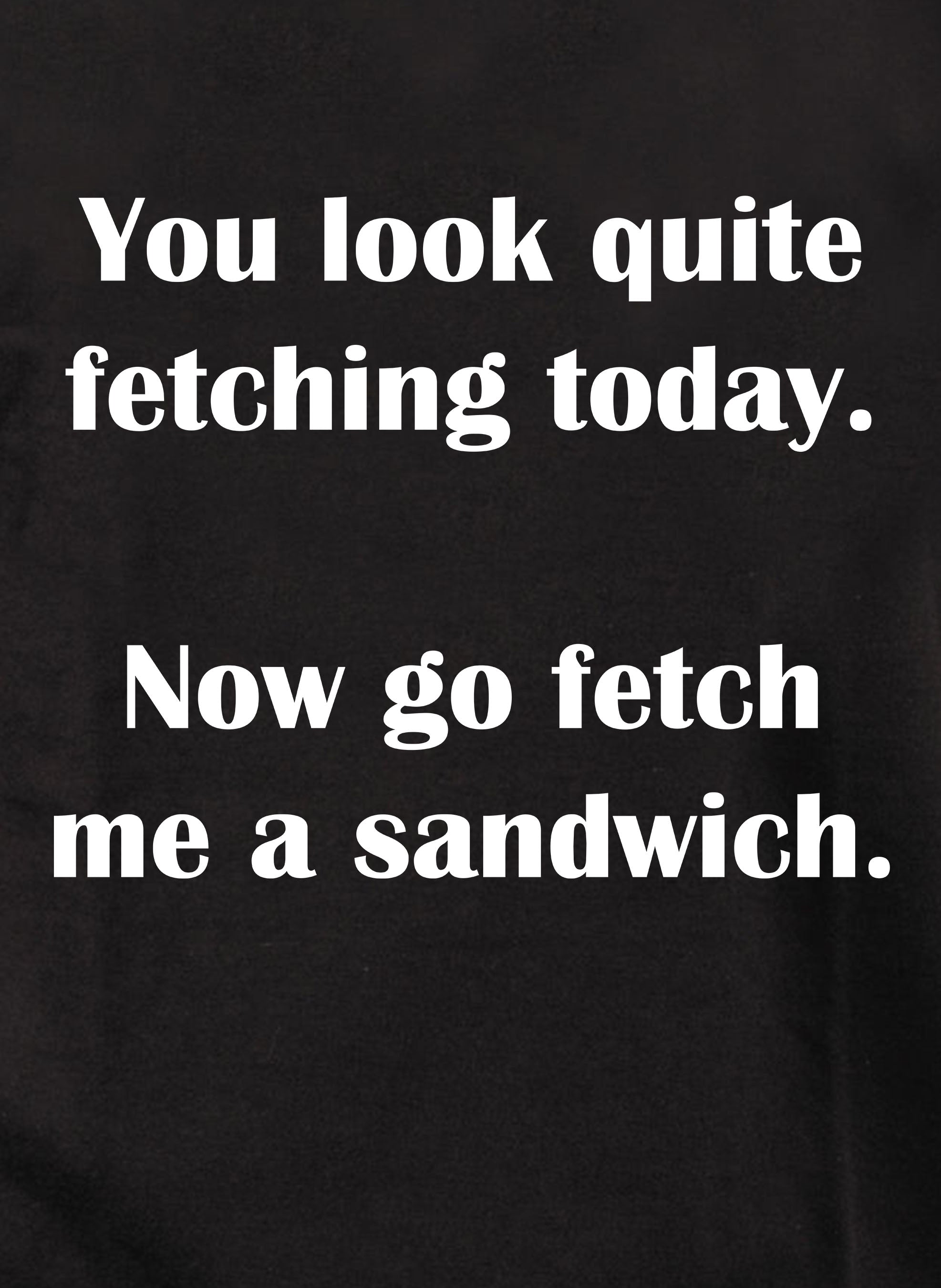 You look quite fetching today T-Shirt