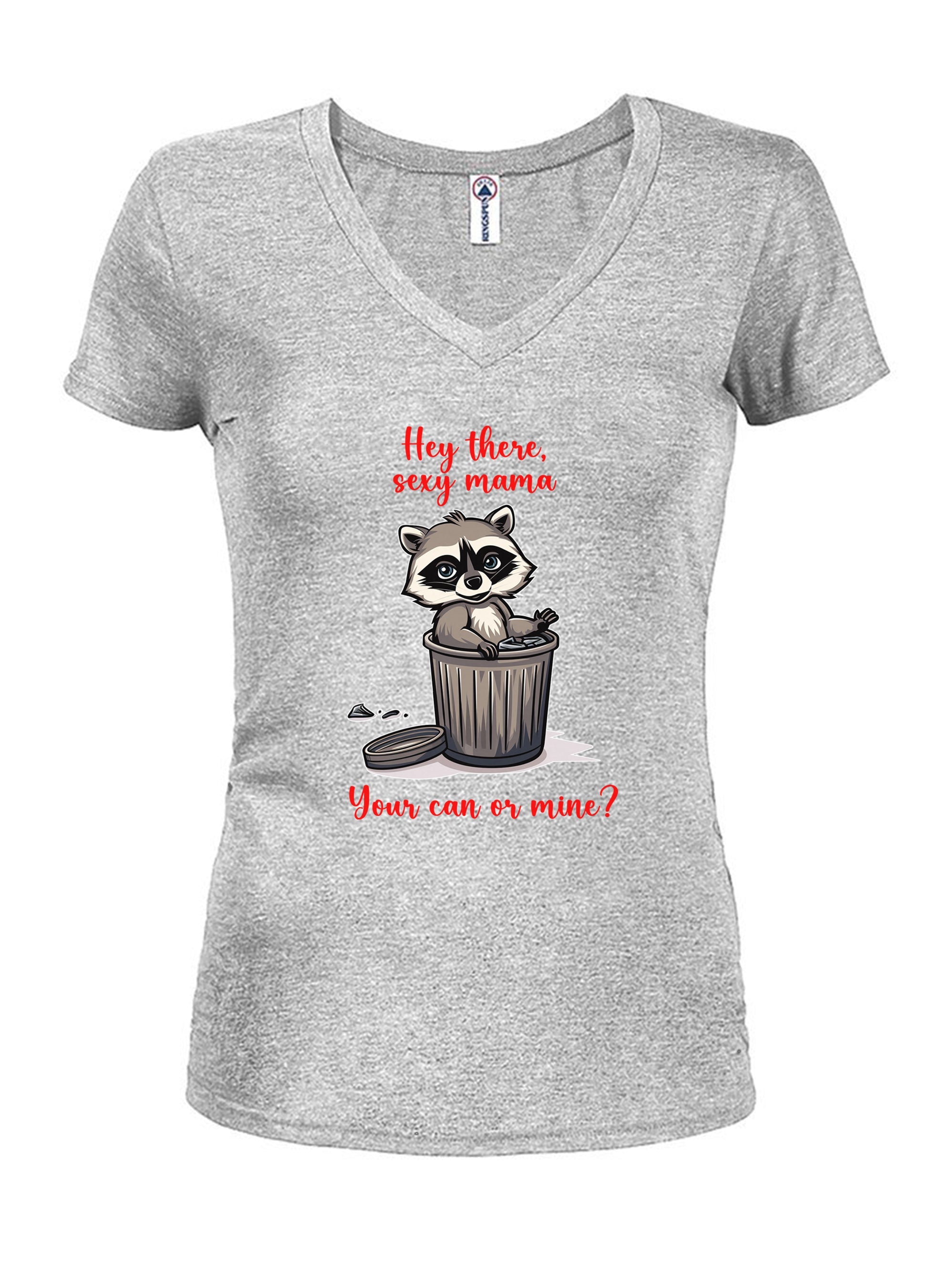 Your can or mine? Juniors V Neck T-Shirt
