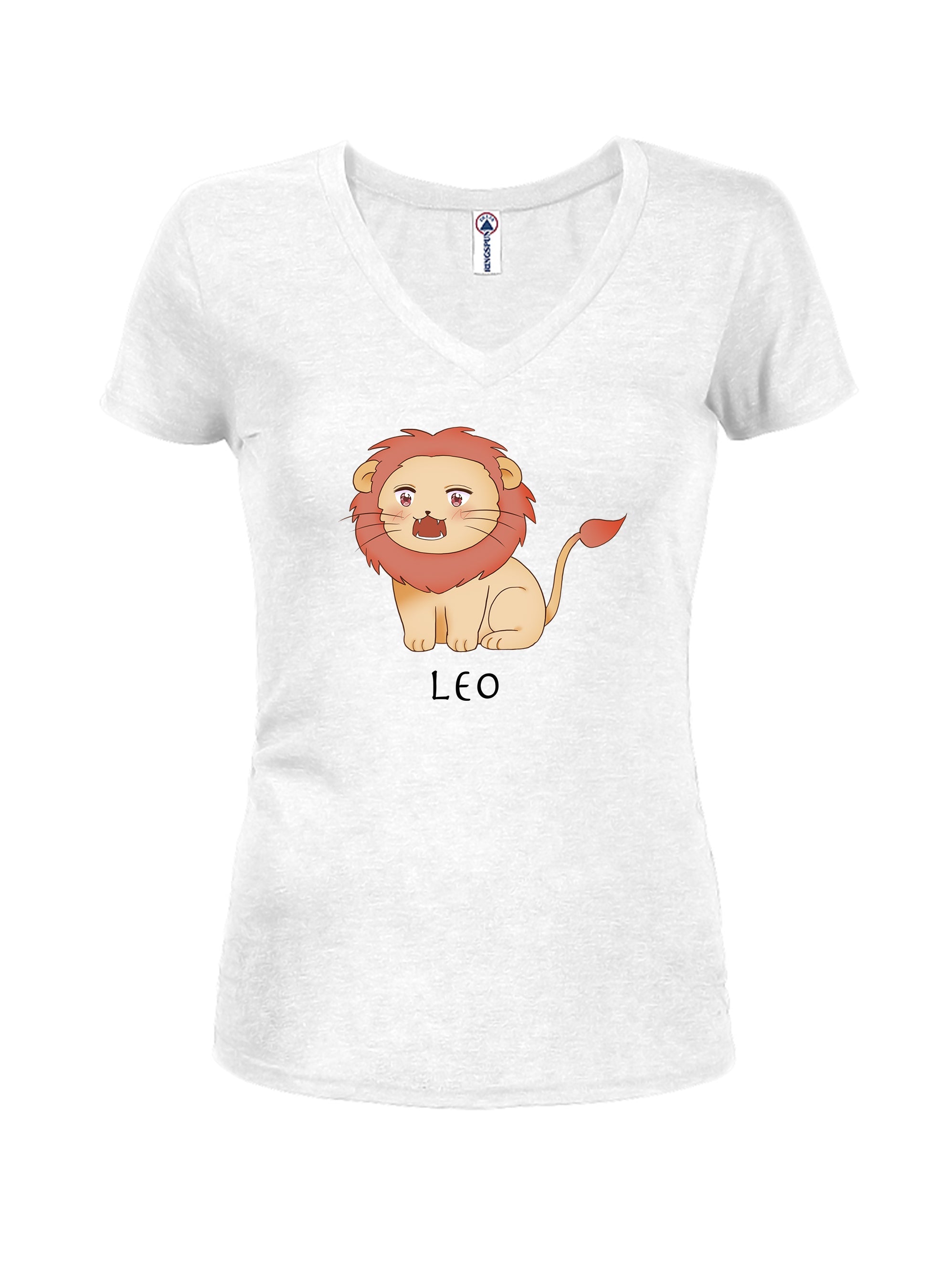 Zodiac Leo Juniors V Neck T-Shirt