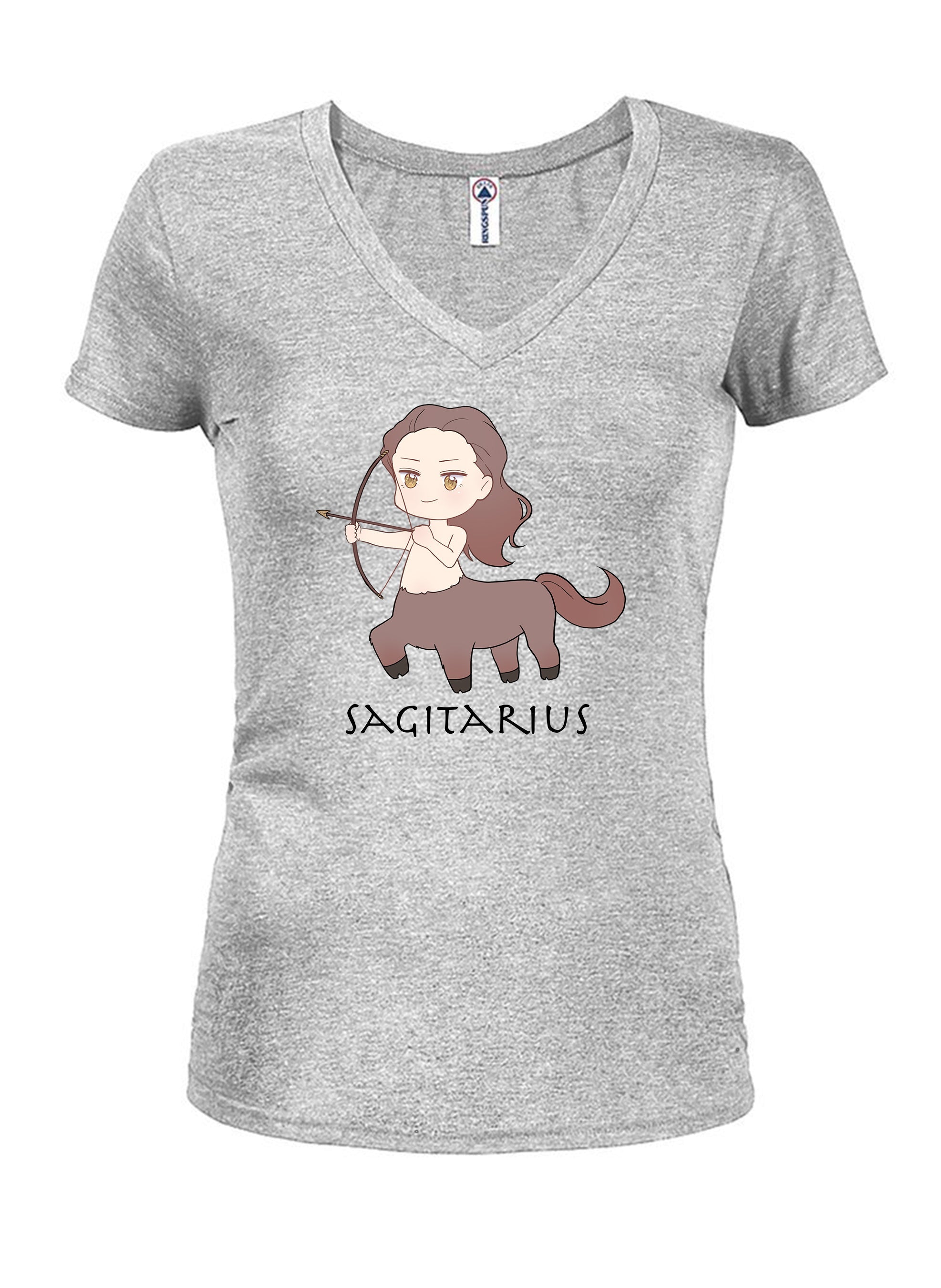 Zodiac Sagitarius Juniors V Neck T-Shirt