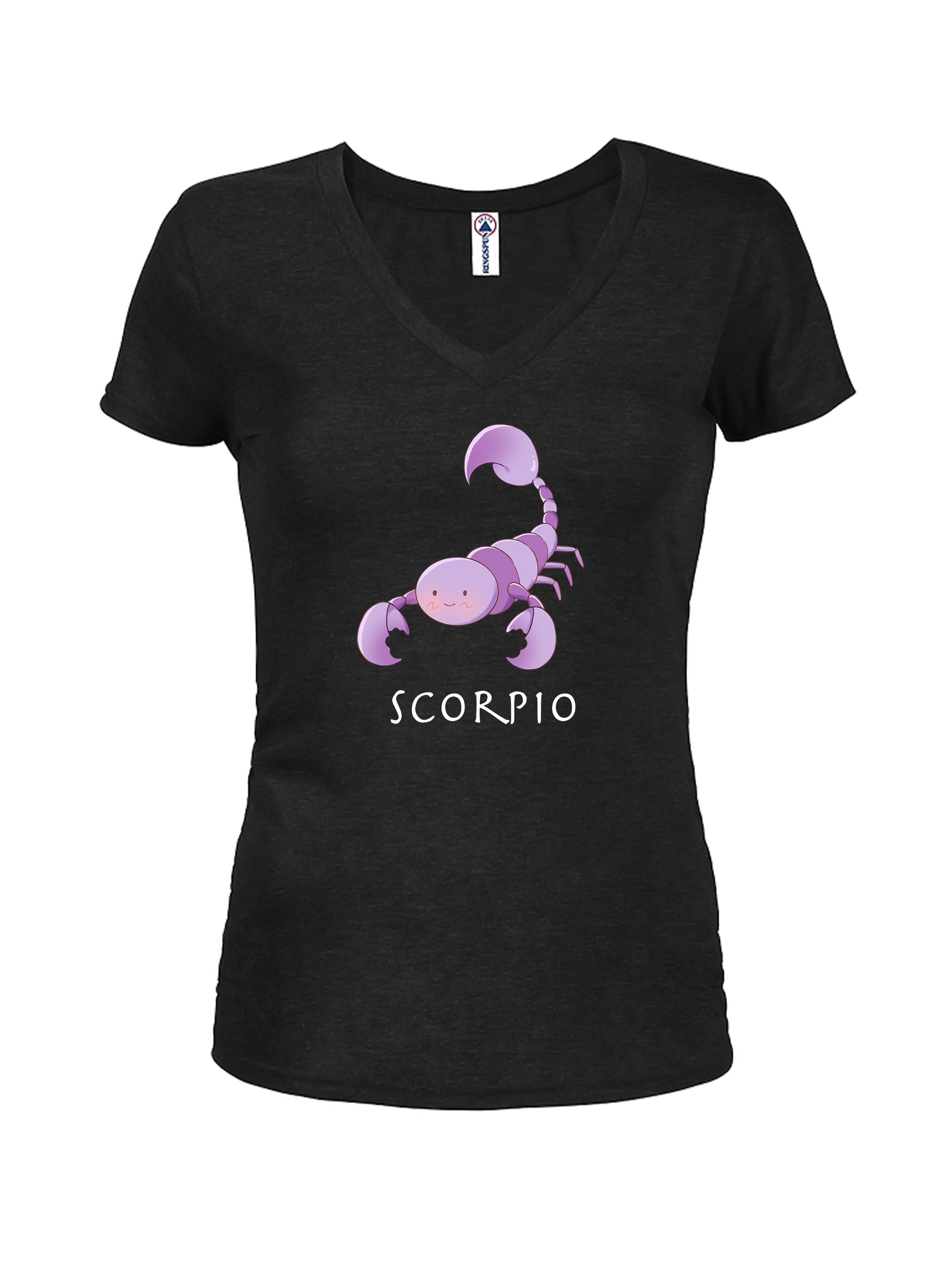 Zodiac Scorpio Juniors V Neck T-Shirt