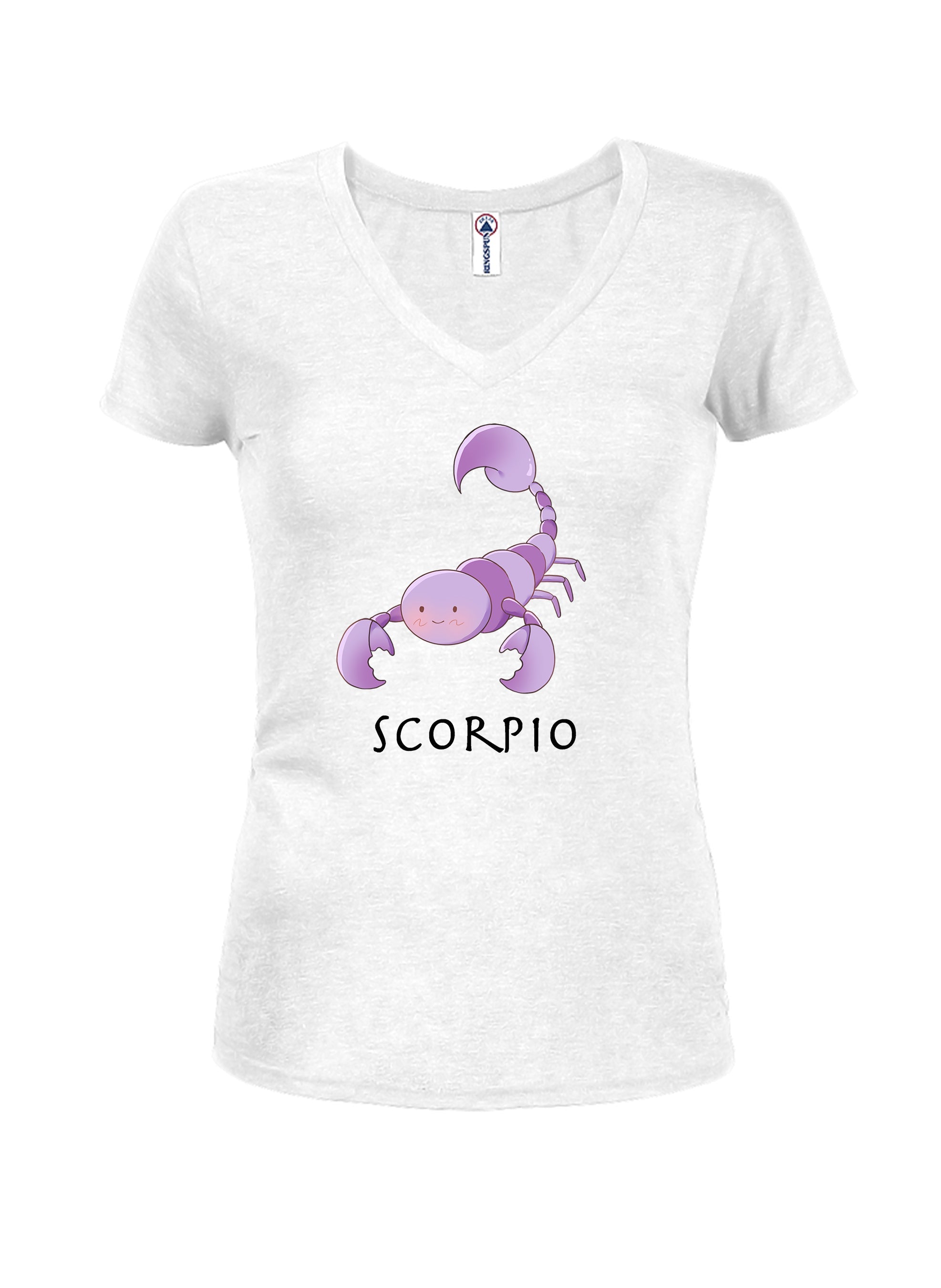 Zodiac Scorpio Juniors V Neck T-Shirt