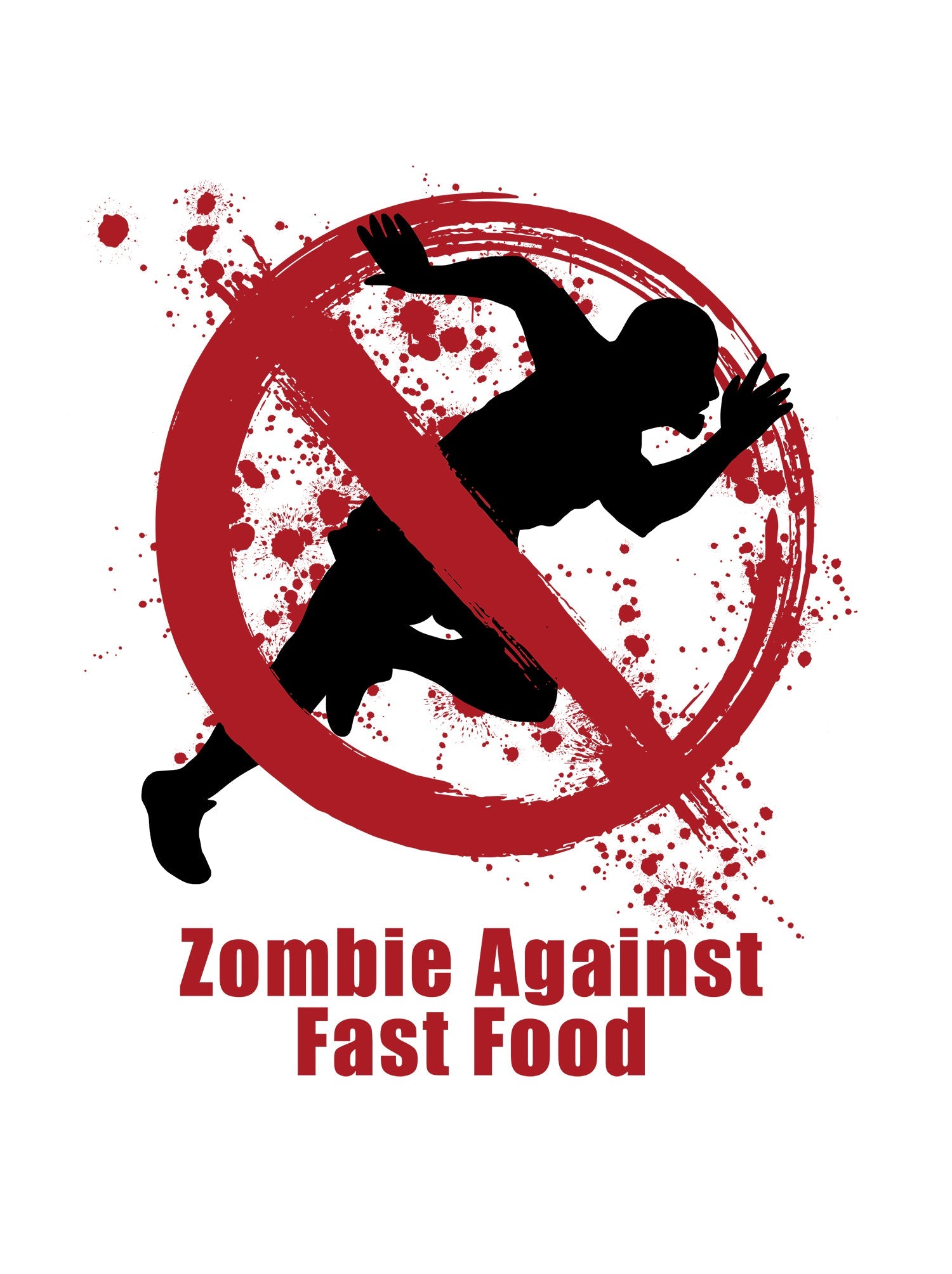 Zombies Against Fast Food T-Shirt
