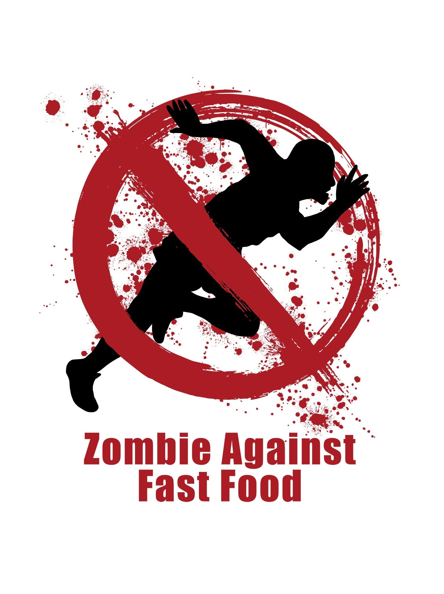 Zombies Against Fast Food Kids T-Shirt