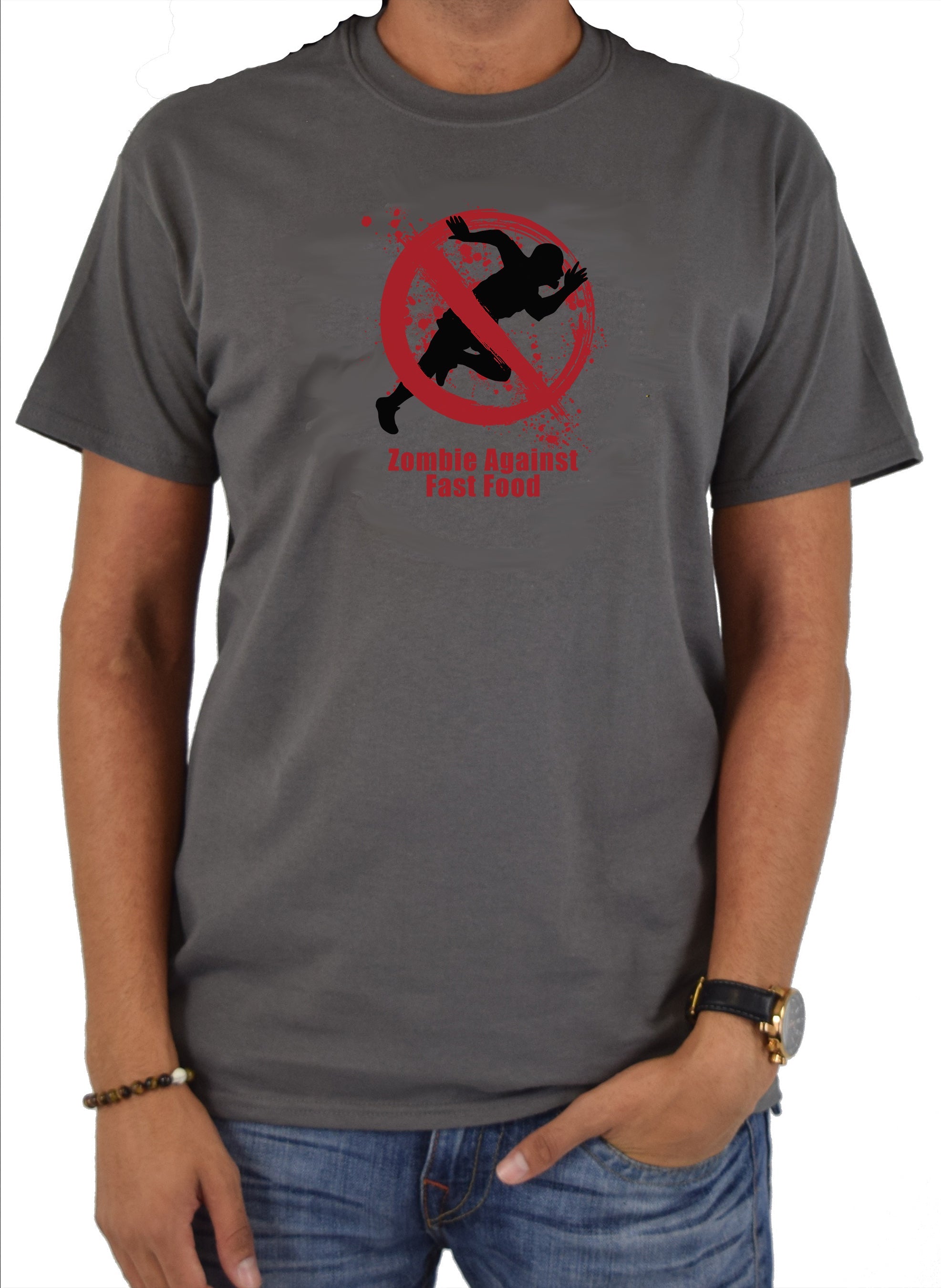 Zombies Against Fast Food T-Shirt