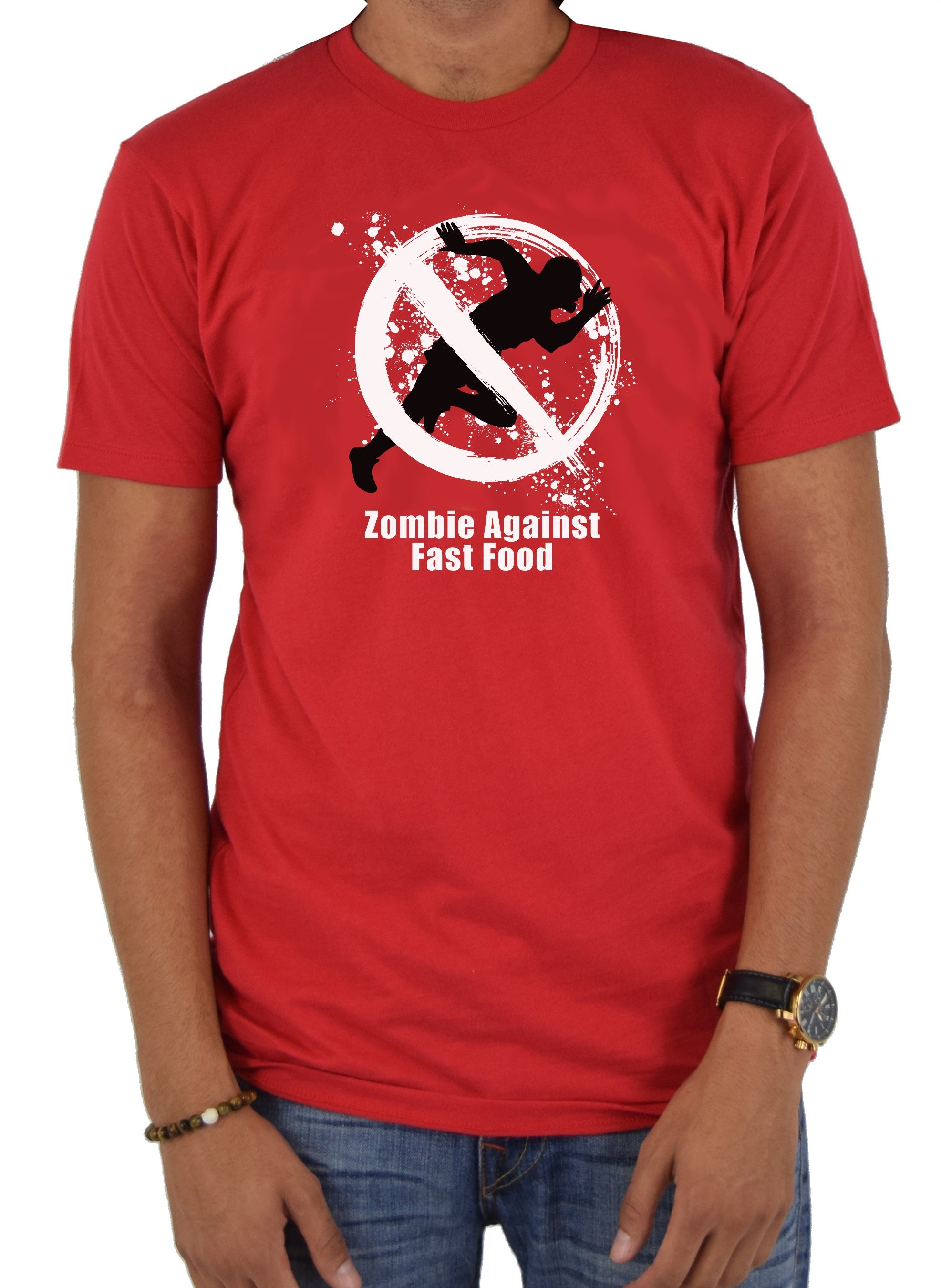 Zombies Against Fast Food T-Shirt