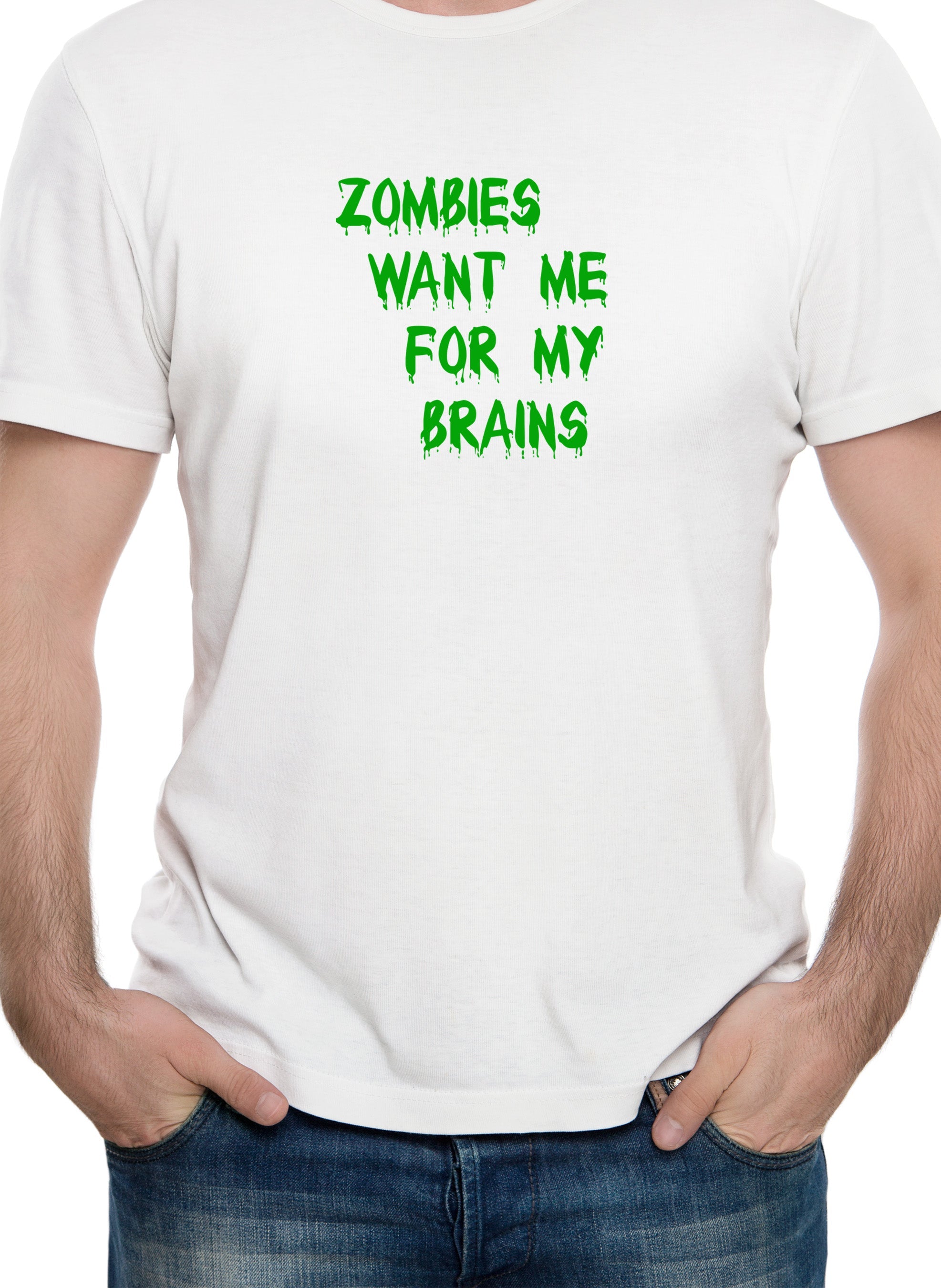 Zombies Want Me for My Brains T-Shirt