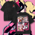 Panther Persona 5 Royal Unisex Double Printed Washed T- SHIRT