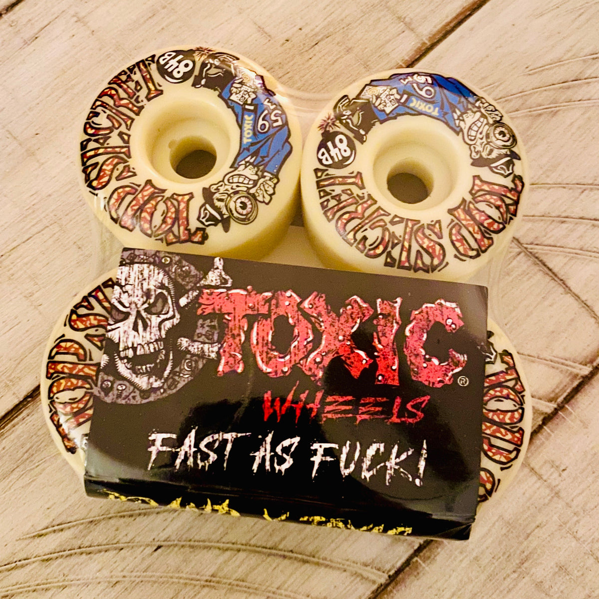 Top Secret VERY-HARD Wheels 59mm/104A