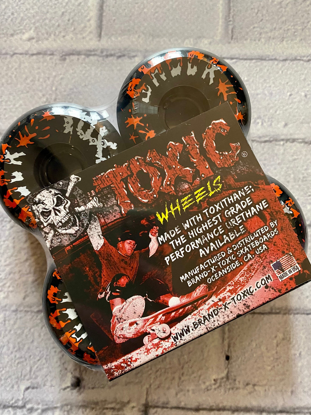 Toxic Shock HARD SUPERTHANE Wheels 56mm/99A
