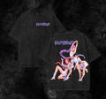 "Huntrix" Kpop Demon Hunter Unisex Round Neck Movie Wash Shirt
