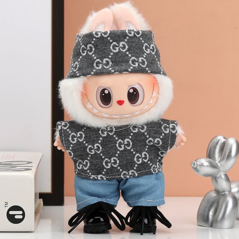 Labubu Urban Boy Streetwear Outfit