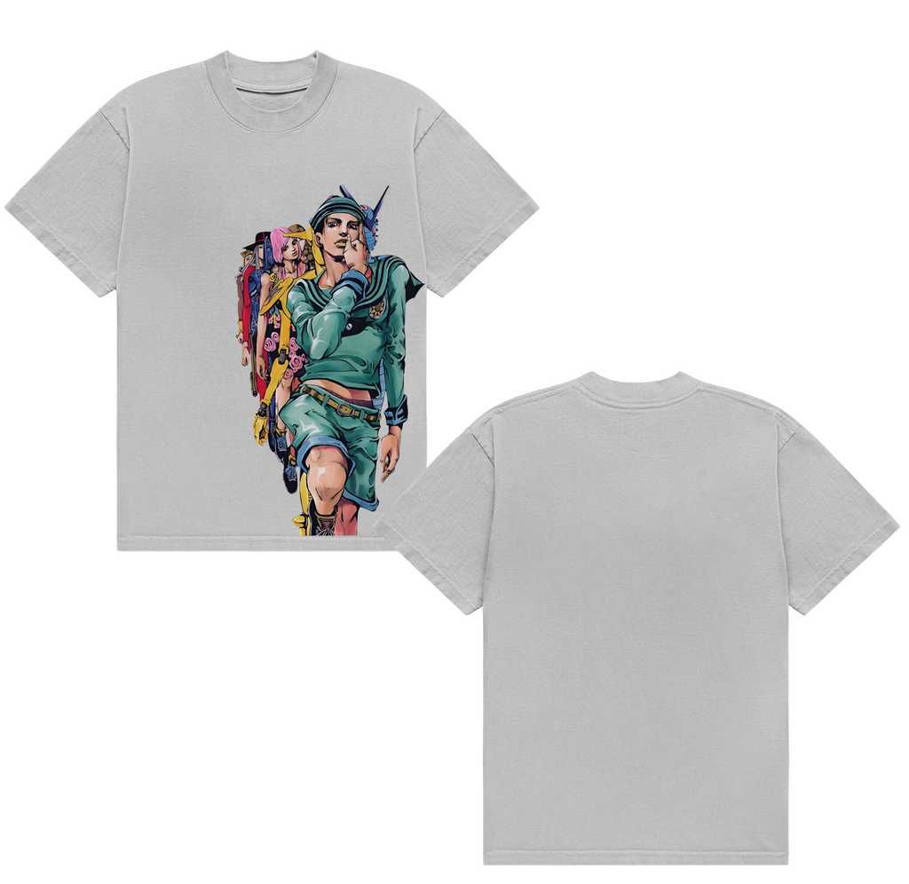 JoJo JoJolion Heavyweight Vintage Graphic Oversized Streetwear Unisex