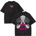 Jujutsu Kaisen Anime Manga Sukuna Ryomen Domain Expansion 2 Sided Washed Tshirt,