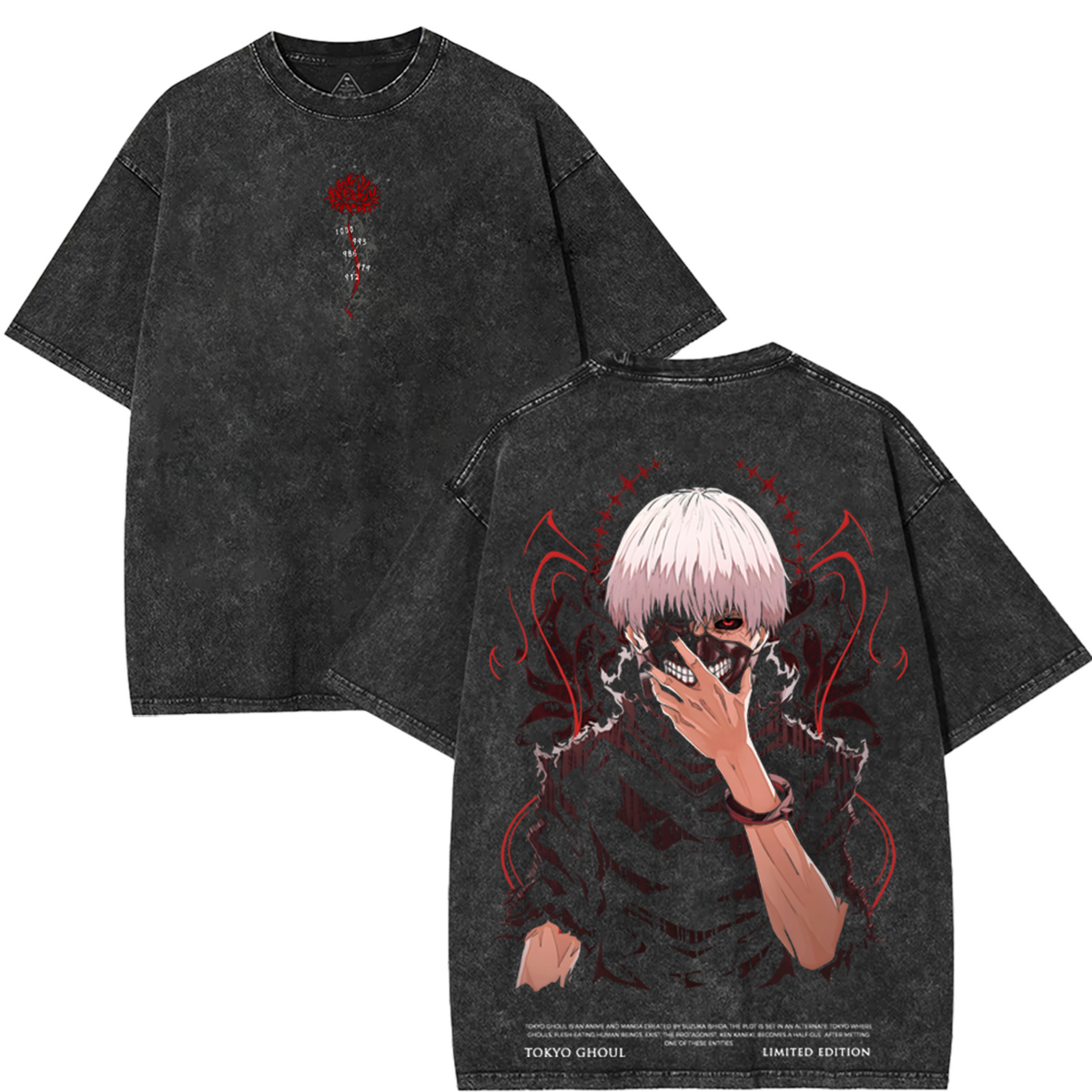 Tokyo Ghoul Ken Kaneki Red Eye King Ghoul Flower | 'TTT'