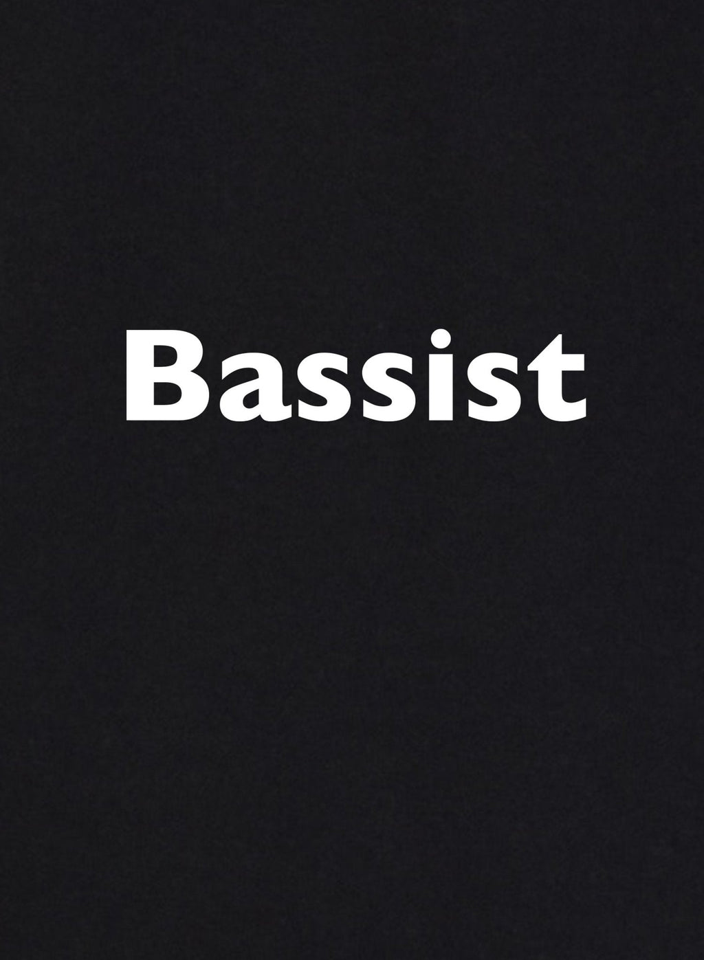 Rock Band T-Shirt - Bassist