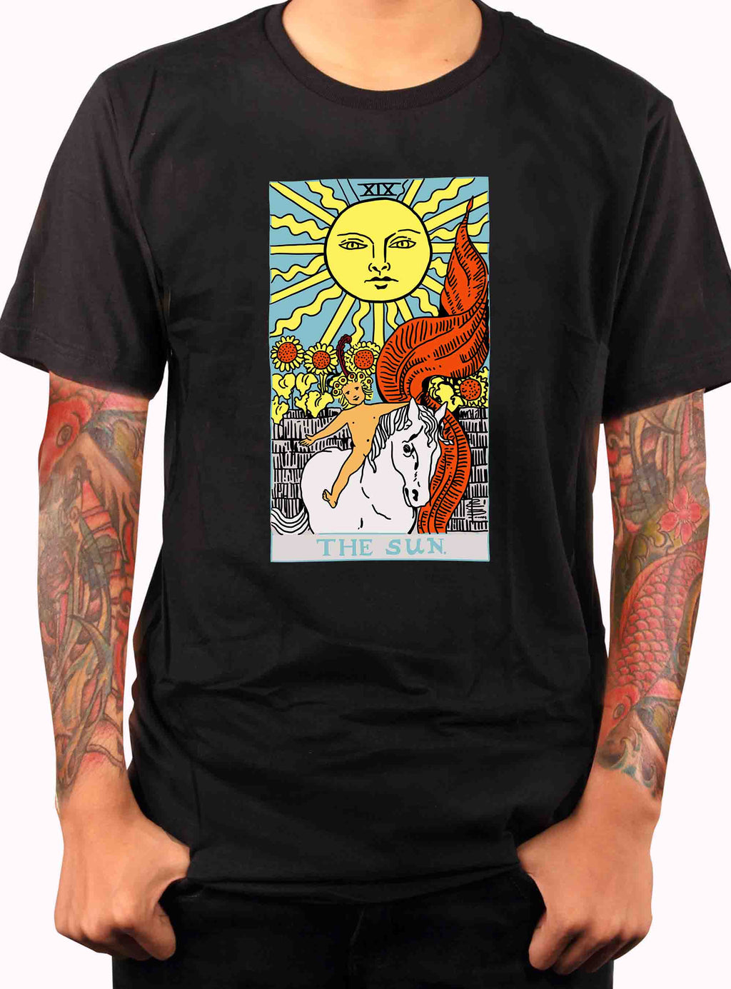 The Sun Tarot Card T-Shirt