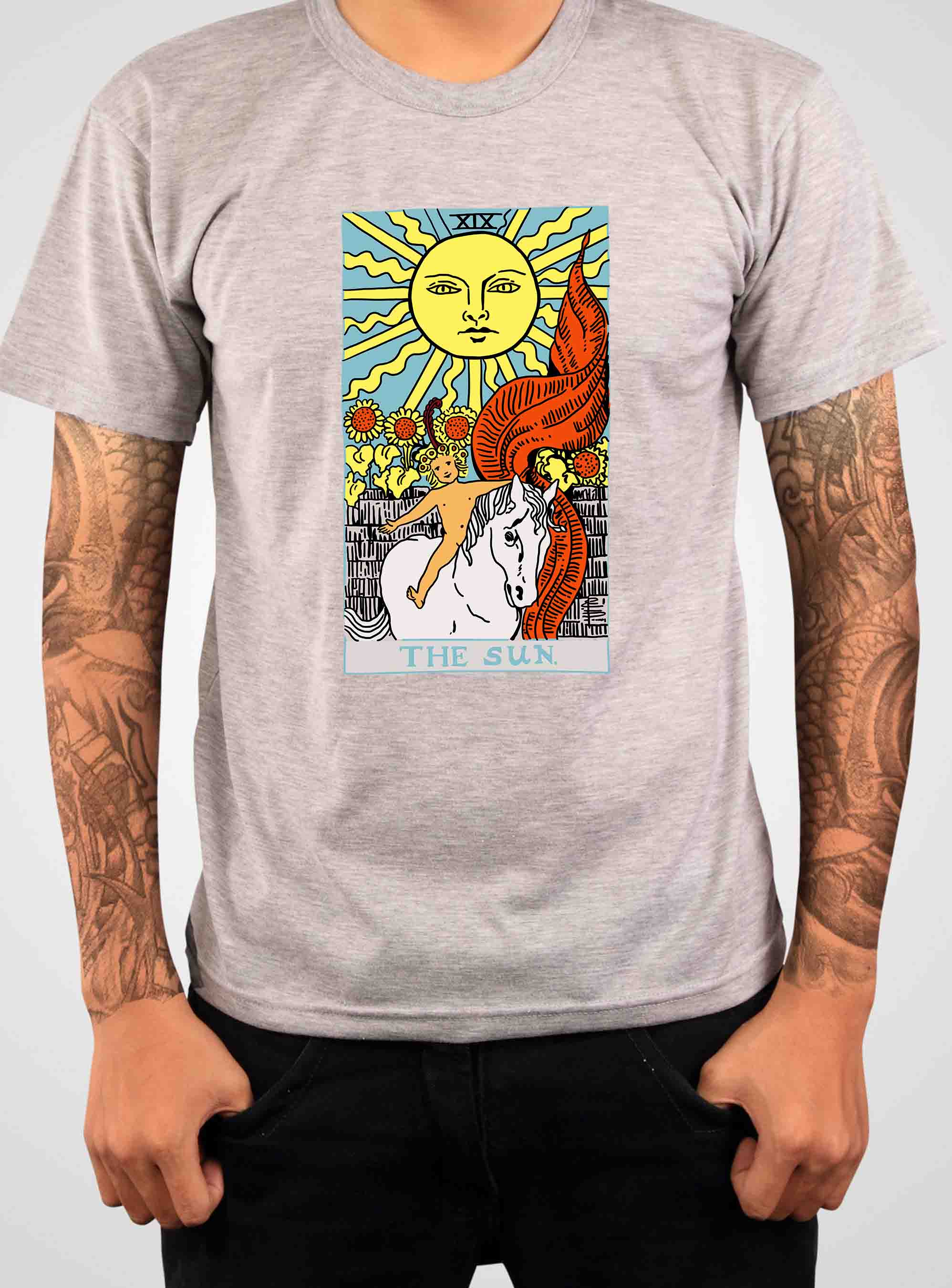 The Sun Tarot Card T-Shirt