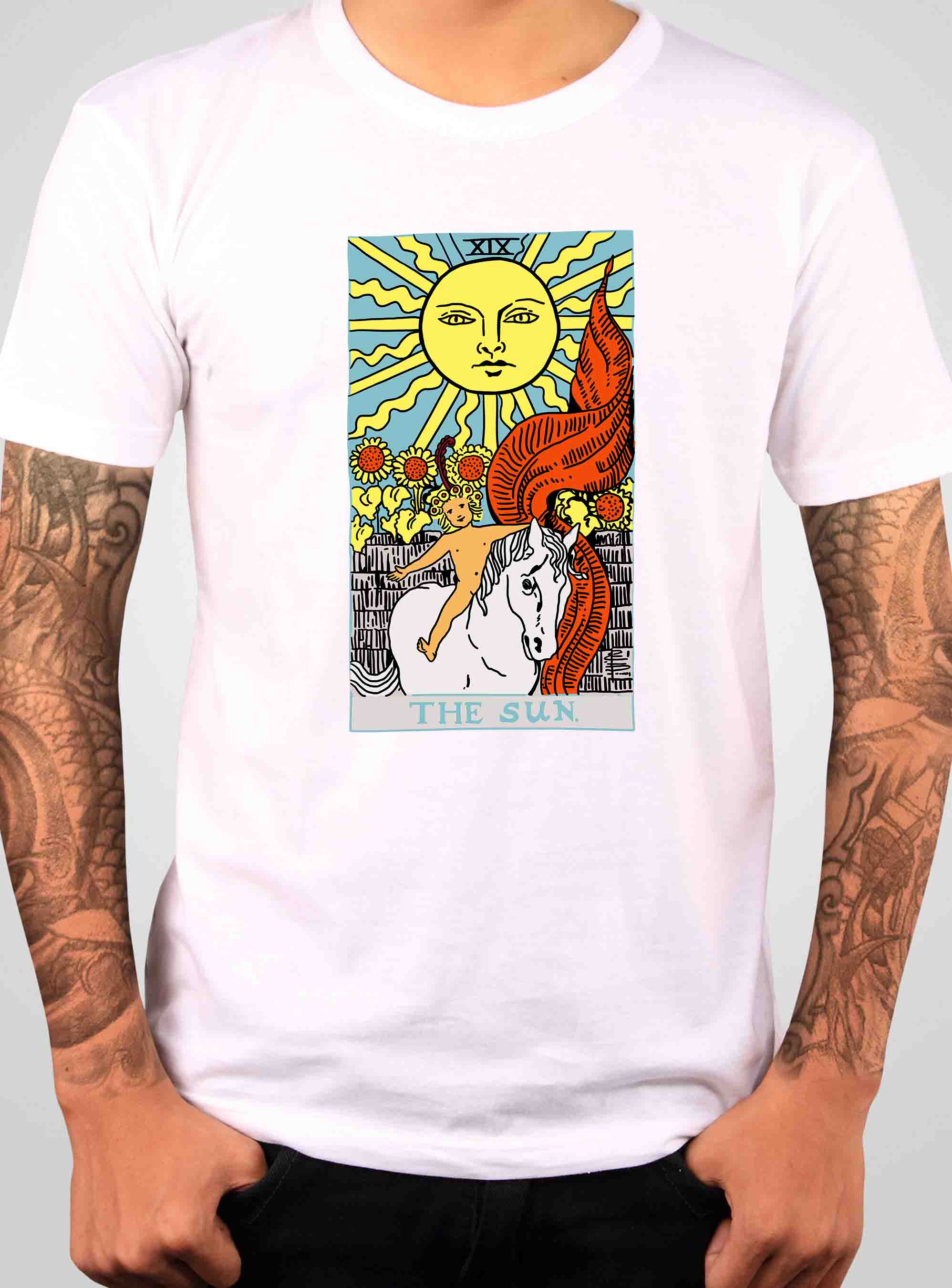 The Sun Tarot Card T-Shirt